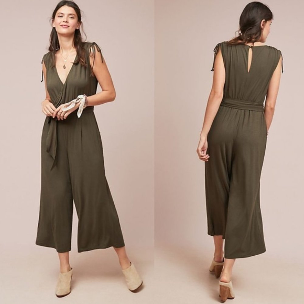 ANTHROPOLOGIE Moulinette Alisande Jumpsuit S